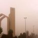 سرعت توفان در عقدای اردکان به ۸۳ کیلومتر بر ساعت رسید