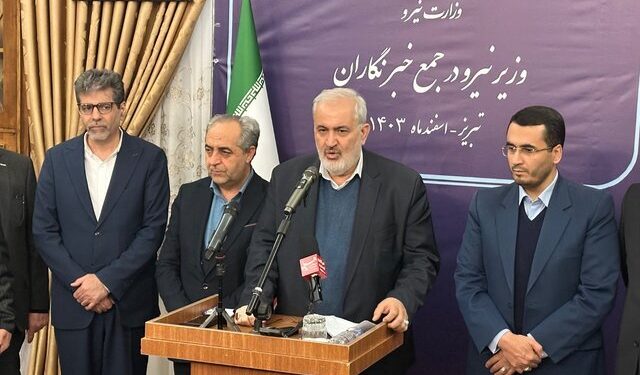 وزیر نیرو: وضعیت آبی کشور در سال آینده بغرنج است / با کاهش بیش از ۵۰ درصدی بارش‌ها در کشور مواجهیم